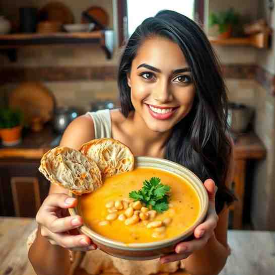 Besarah - Easy Egyptian Fava Bean Soup/Dip Recipe